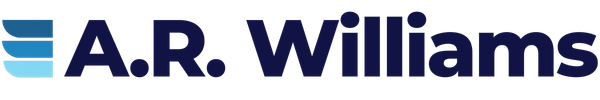 Horizontal logo of A.R. Williams